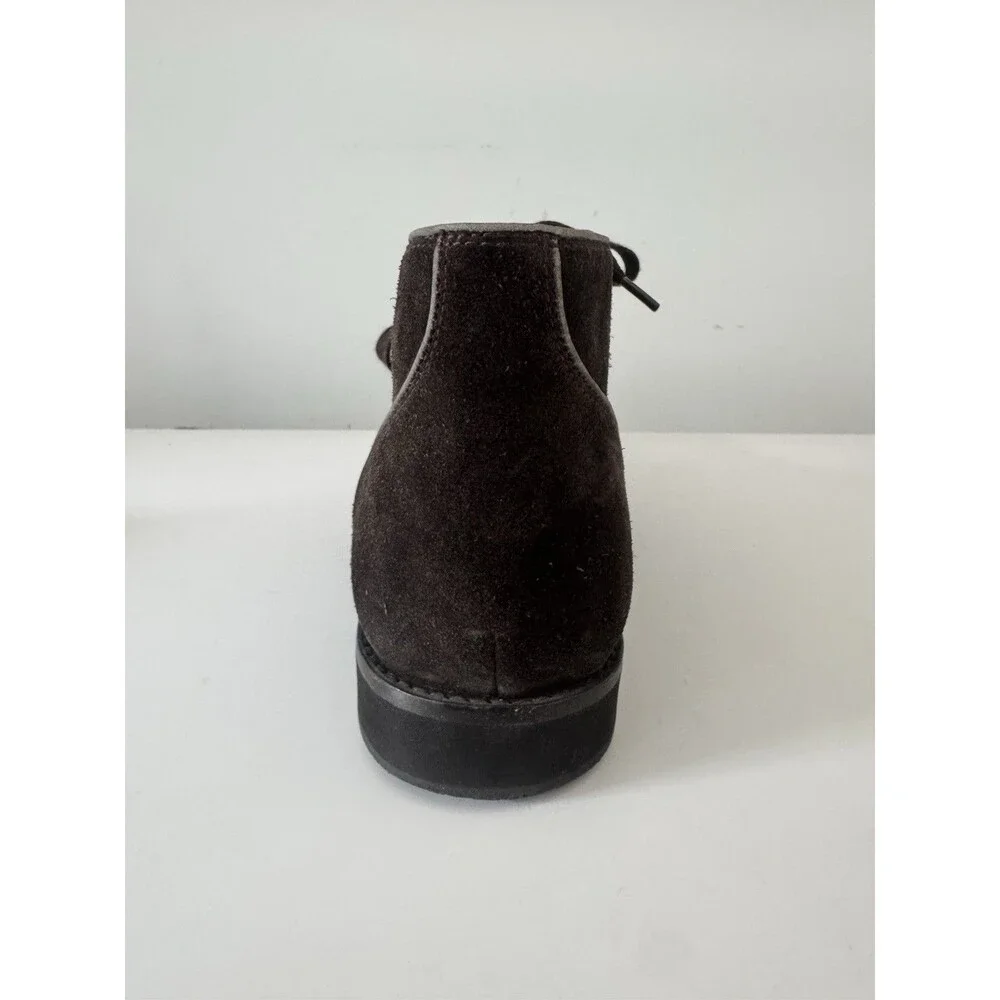 John Varvatos Star USA Brown Suede Chukka Boots Mens 9.5 -